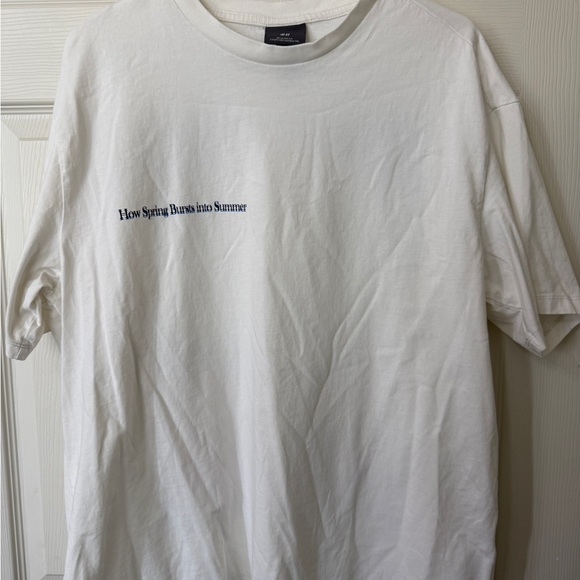 H&M White Tee with Scenic Landscape Print - Picture 2 of 3